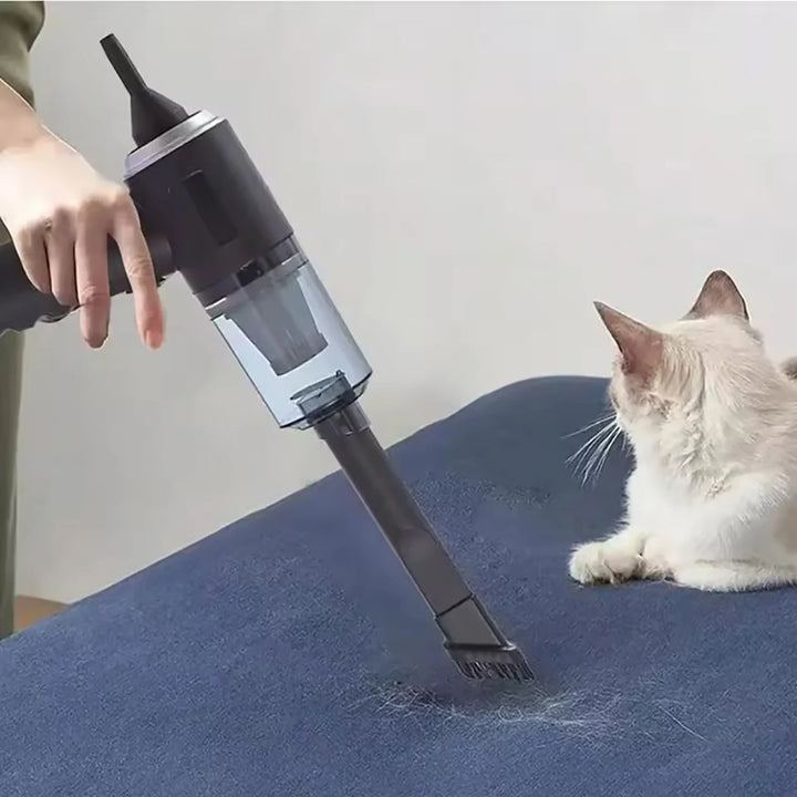 Handheld Car Wireless Vacuum Cleaner - Dry & Wet Use